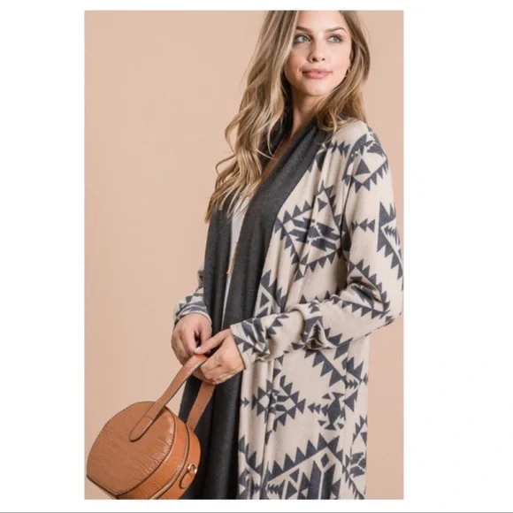 ❗️NEW❗️Aztec Open Cardigan - Picture 6 of 8